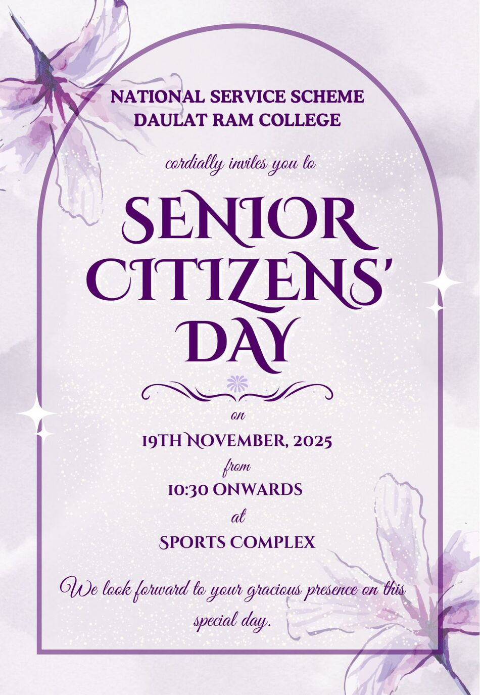 Senior Citizens Day 