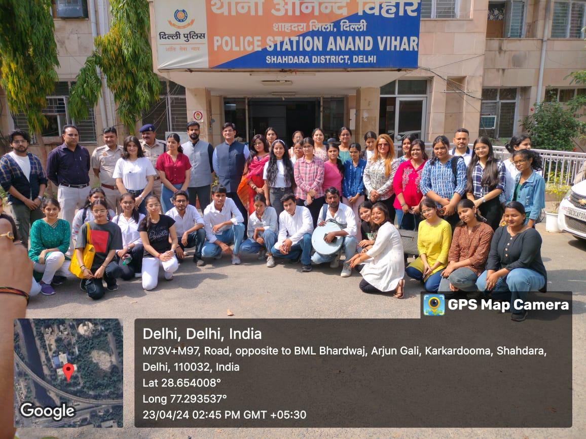 Anand Vihar Police Station Visit