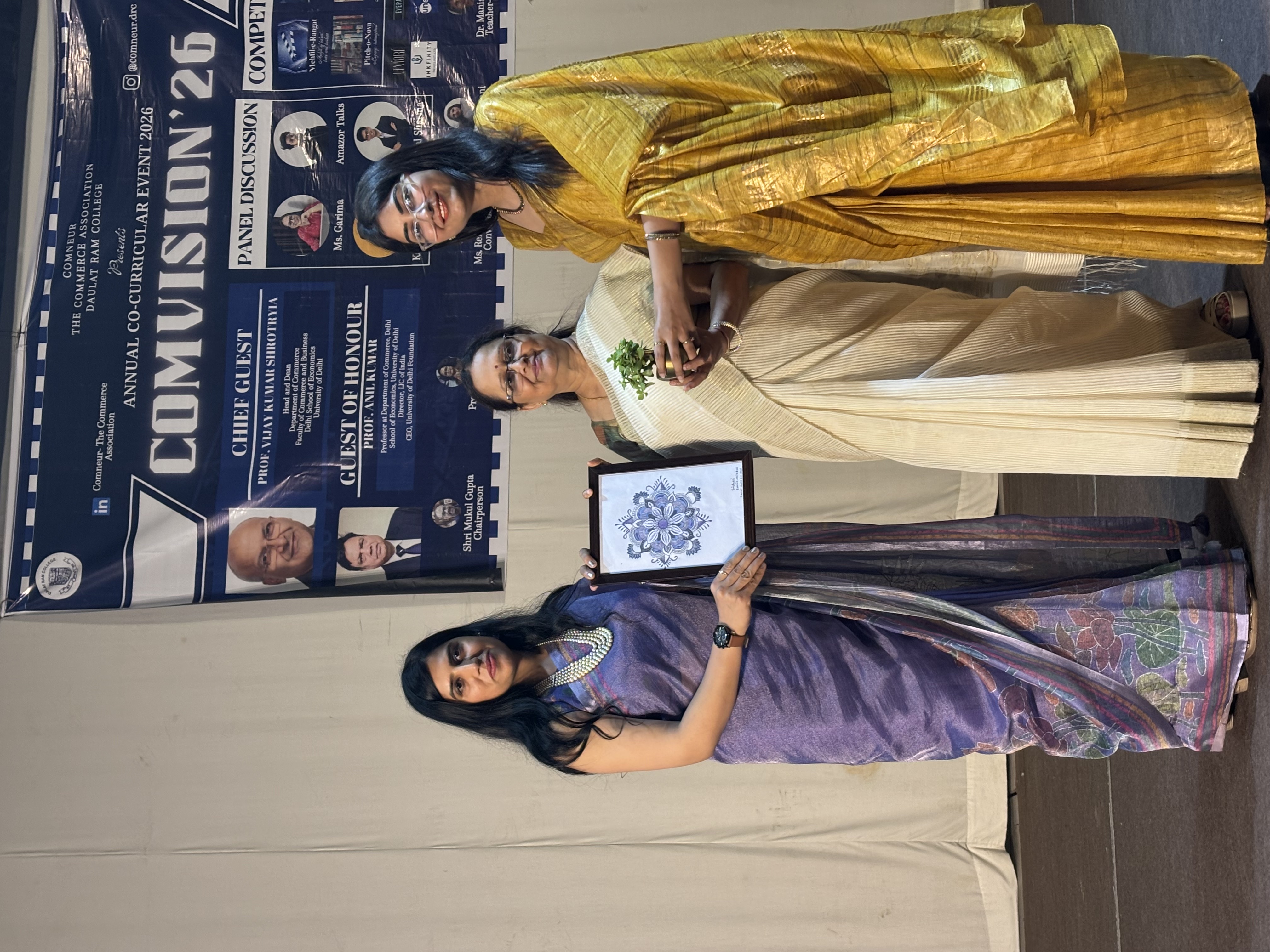 Felicitation of Respected Principal by Association Incharges