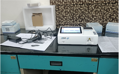 Medical diagnostic equipment used for practical laboratory training